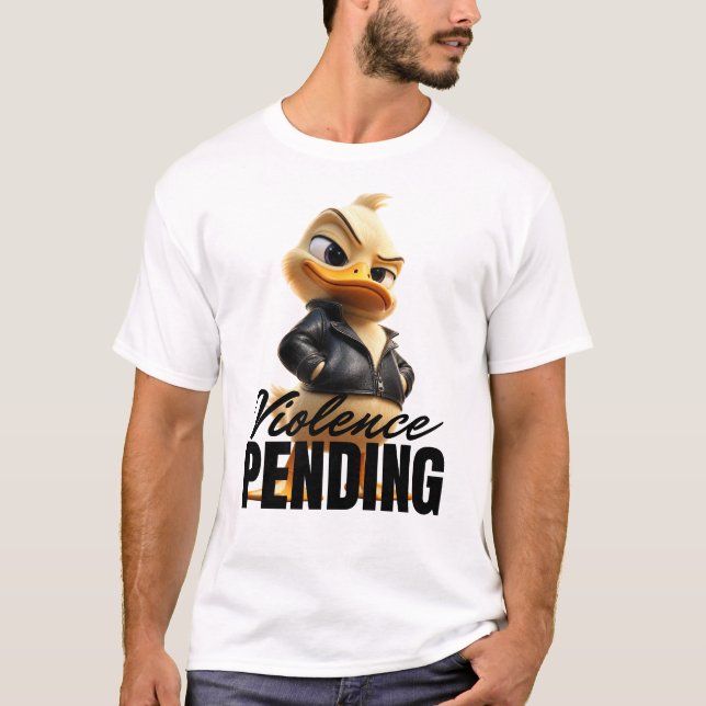 Camiseta Violencia Pendiente (Anverso)