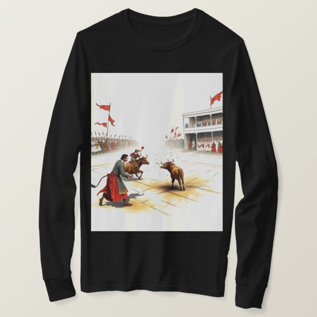 Camiseta Violent sport (Anverso del diseño)