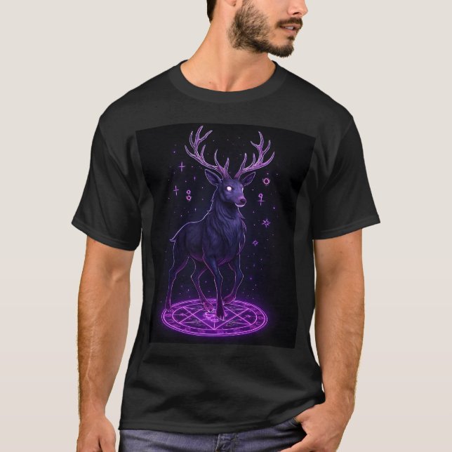Camiseta Violet Deer Spell (Anverso)