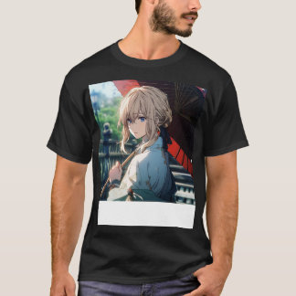 Camiseta violet evergarden kimono