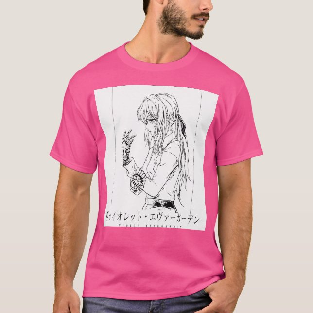 Camiseta Violet Evergarden - Violet (Mono) (Anverso)