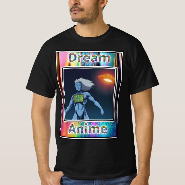 Camiseta Violet Flames Dream Anime (Anverso)
