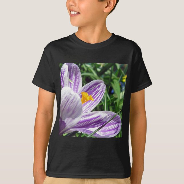 Camiseta Violet Spring Crocus (Anverso)