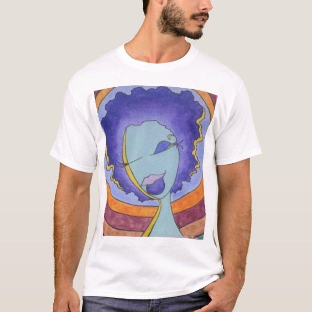 Camiseta "Violeta " (Anverso)