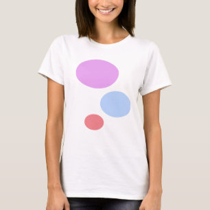 Camiseta Violeta Azul y Rosa