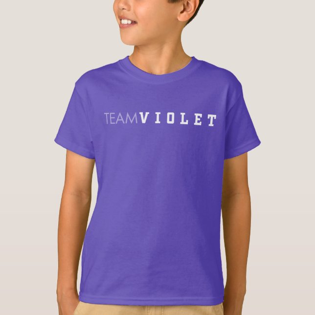 Camiseta Violeta del equipo (Anverso)