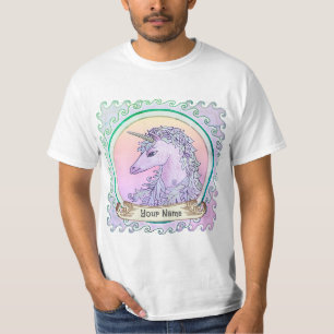 Camiseta Violeta Unicornio 