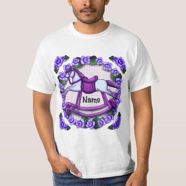Camiseta Violets Rocking Horse (Anverso)