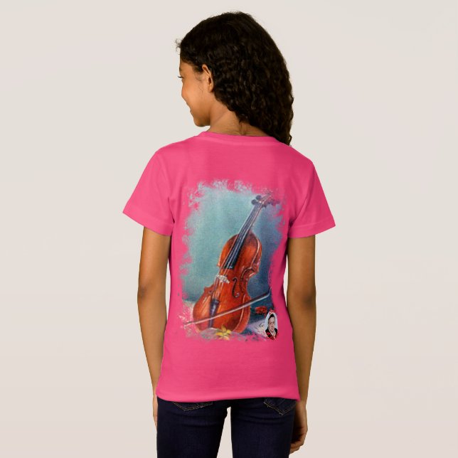 Camiseta Violín (Reverso completo)