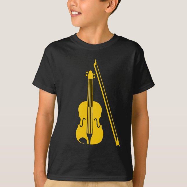 Camiseta Violín - Amber (Anverso)