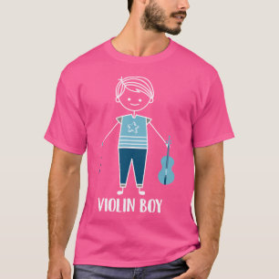 Camiseta Violin Boy - Vídeo de la orquesta musical de fiddl
