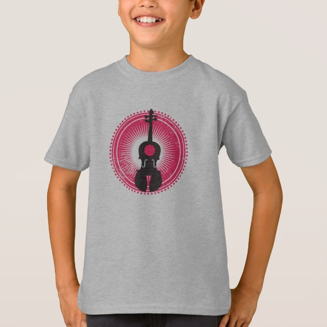 Camiseta Violín+Camiseta para los muchachos (Anverso)