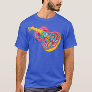 Camiseta Violín colorido 1