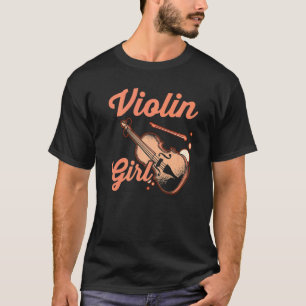 Camiseta Violín de música de música violinista de String In
