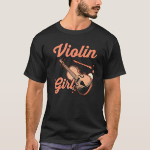 Camiseta Violín de música de música violinista de String In