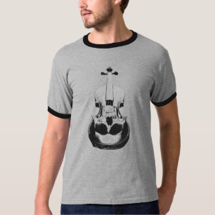 Camiseta Violín del cráneo