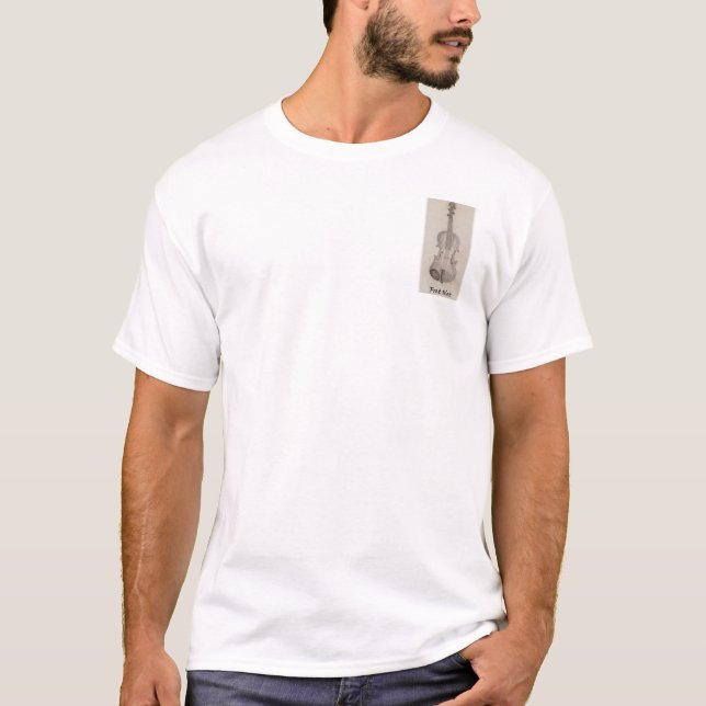 Camiseta Violín del violín (Anverso)