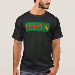 Camiseta Violín es mi violinista deportivo