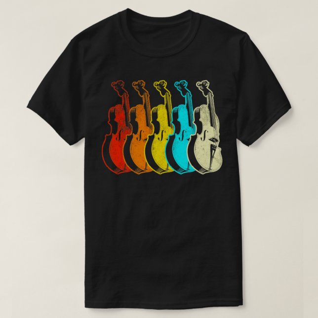 Camiseta Violin Fiddle (Diseño del anverso)