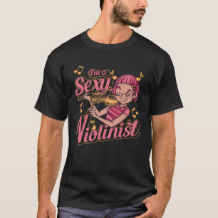 Camiseta Violin Fiddler Fiddle Violinist