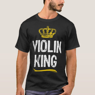 Camiseta Violin King Men Boys jugador violinista de Guay