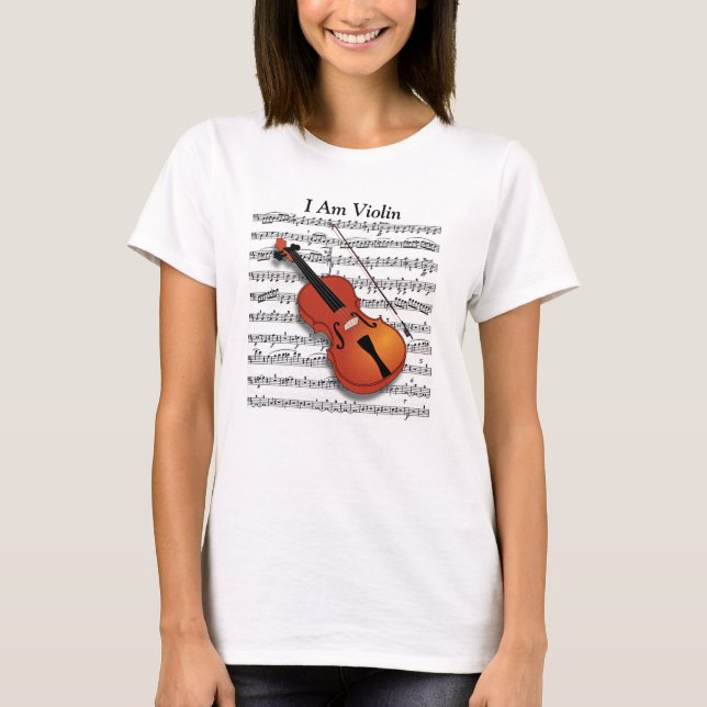 Camiseta Violin Lover_ (Anverso)