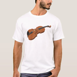Camiseta Violín: modelo 3D: