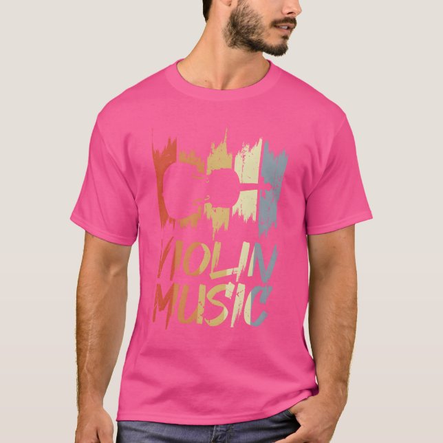 Camiseta Violin Music (Anverso)