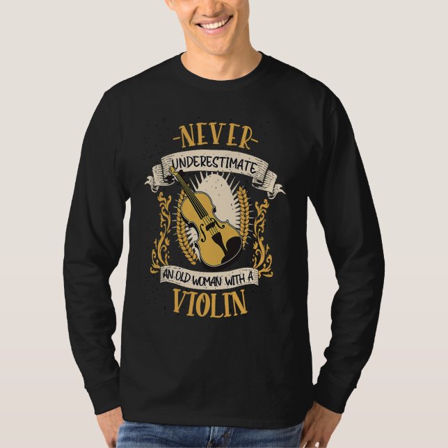 Camiseta Violin Musical Instrument String Instrument  1 (Anverso)