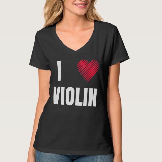 Camiseta Violín Niños Mujeres Hombres Violinistas Violinist (Anverso)