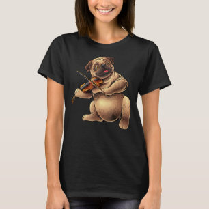 Camiseta Violin Para Hombres Mujeres Chico Chica Violador