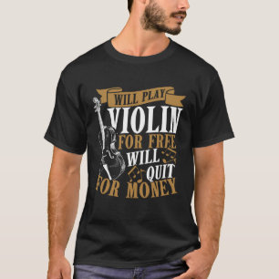 Camiseta Violín para niños 1
