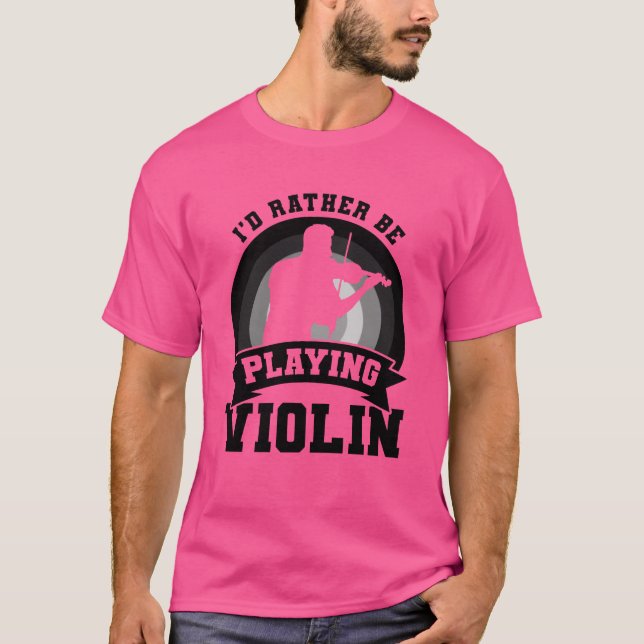 Camiseta Violin Player Quote friends (Anverso)