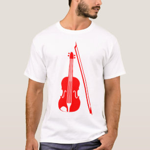 Camiseta Violin - Red