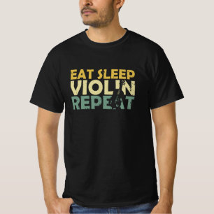 Camiseta Violin Retro