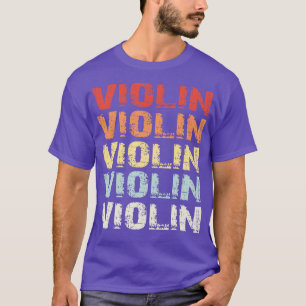 Camiseta Violin retro 1