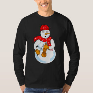 Camiseta Violin Snowman