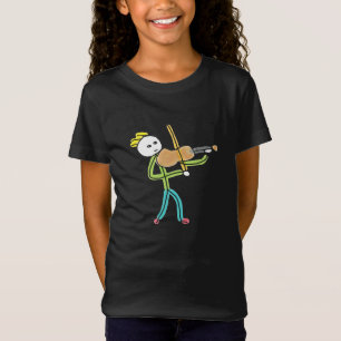 Camiseta Violin Stickman