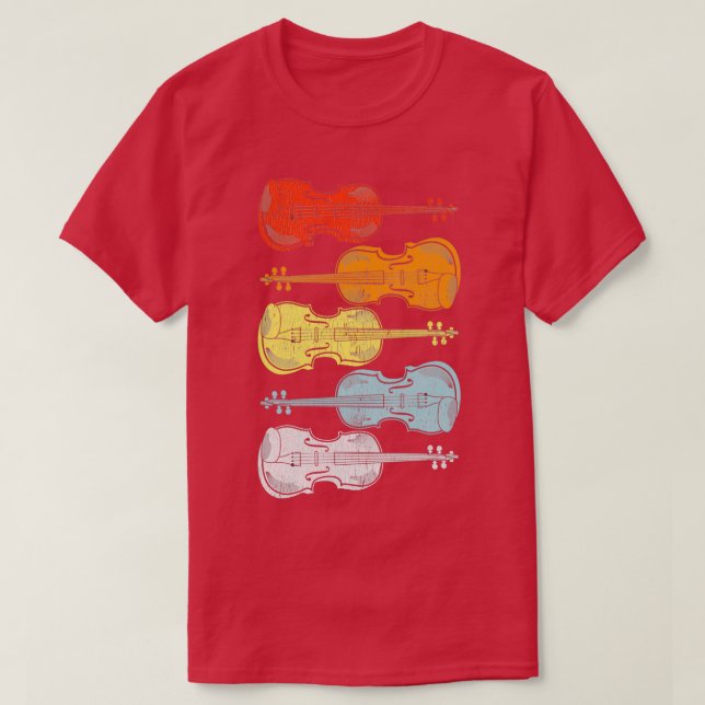 Camiseta Violin String Instrument Player Gift for Musician (Diseño del anverso)