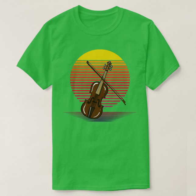 Camiseta Violin Vapor (Diseño del anverso)