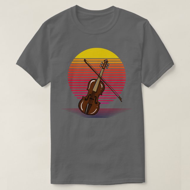 Camiseta Violin Vapor (Diseño del anverso)