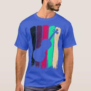 Camiseta Violín violín violonchelo de regalo doble bajo