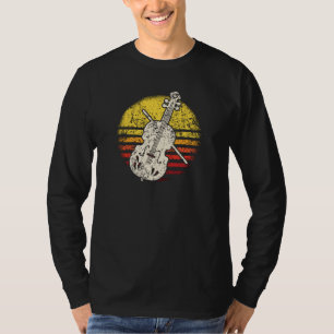 Camiseta Violin Violinist Retro Vintage