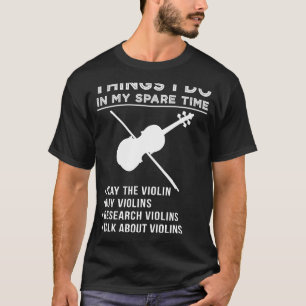 Camiseta Violin Virtuoso: ¡Acepte la sinfonía melódica!