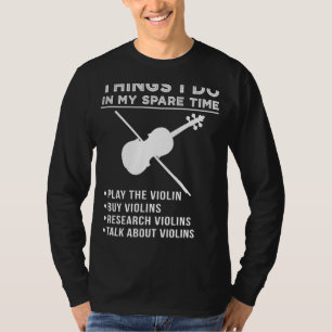 Camiseta Violin Virtuoso: ¡Acepte la sinfonía melódica!