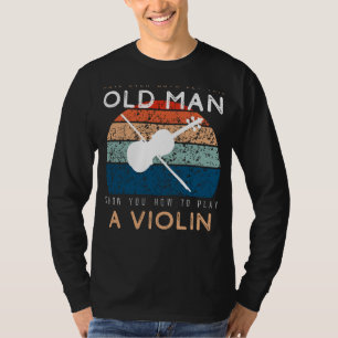 Camiseta Violin Virtuoso: ¡Que Este Viejo Se Divirta Un Poc