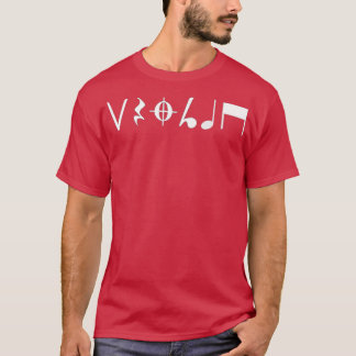 Camiseta Violin White text