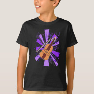 Camiseta Violín y música