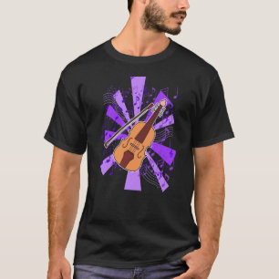 Camiseta Violín y música