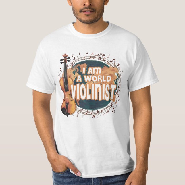 Camiseta violinist world (Anverso)